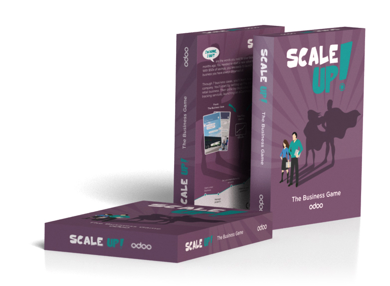 ScaleUp Business Game boxes
