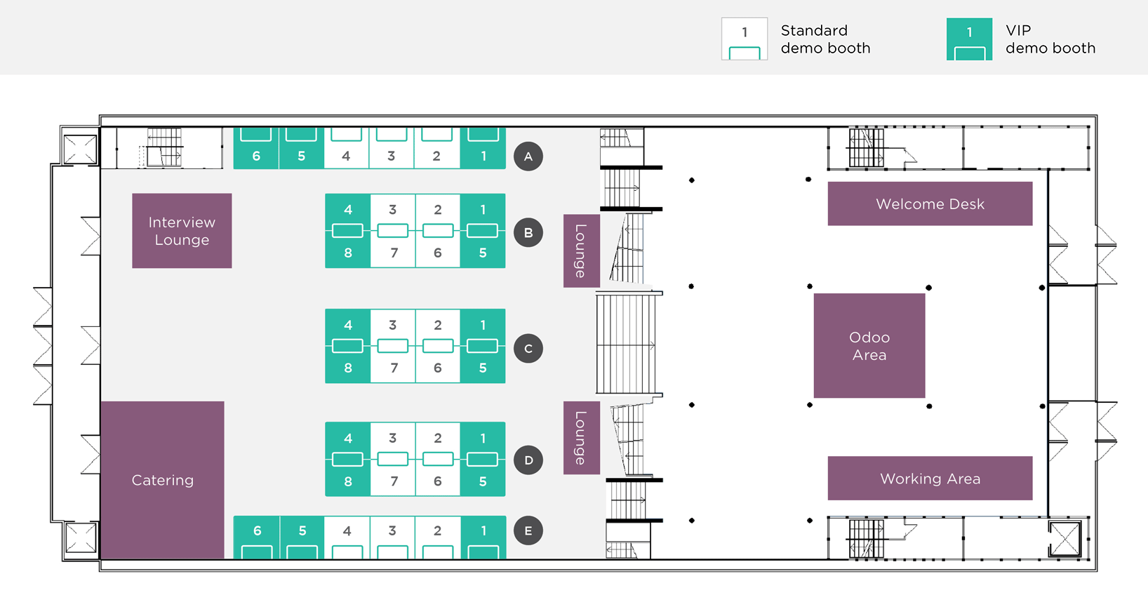 Odoo Experience 2019 • Floorplan