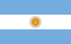العلم الأرجنتيني 
