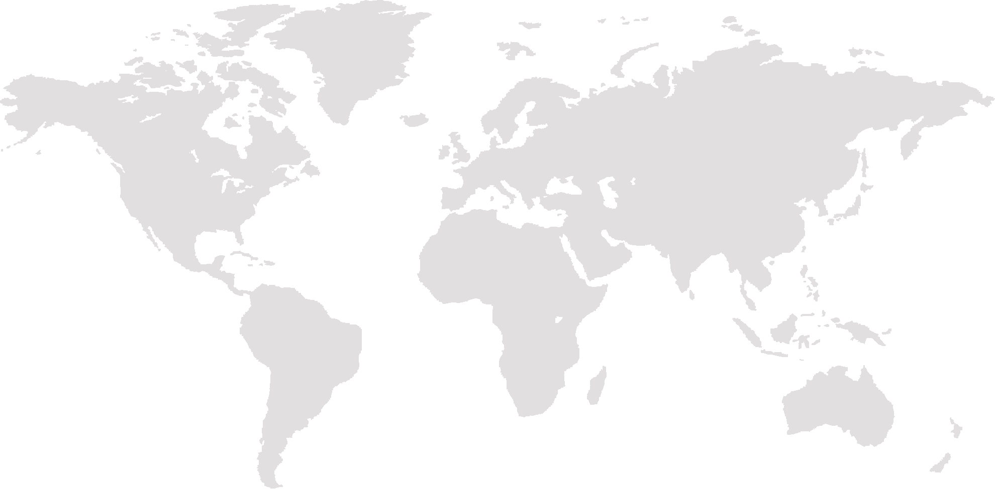 Illustratie van een wereldkaart