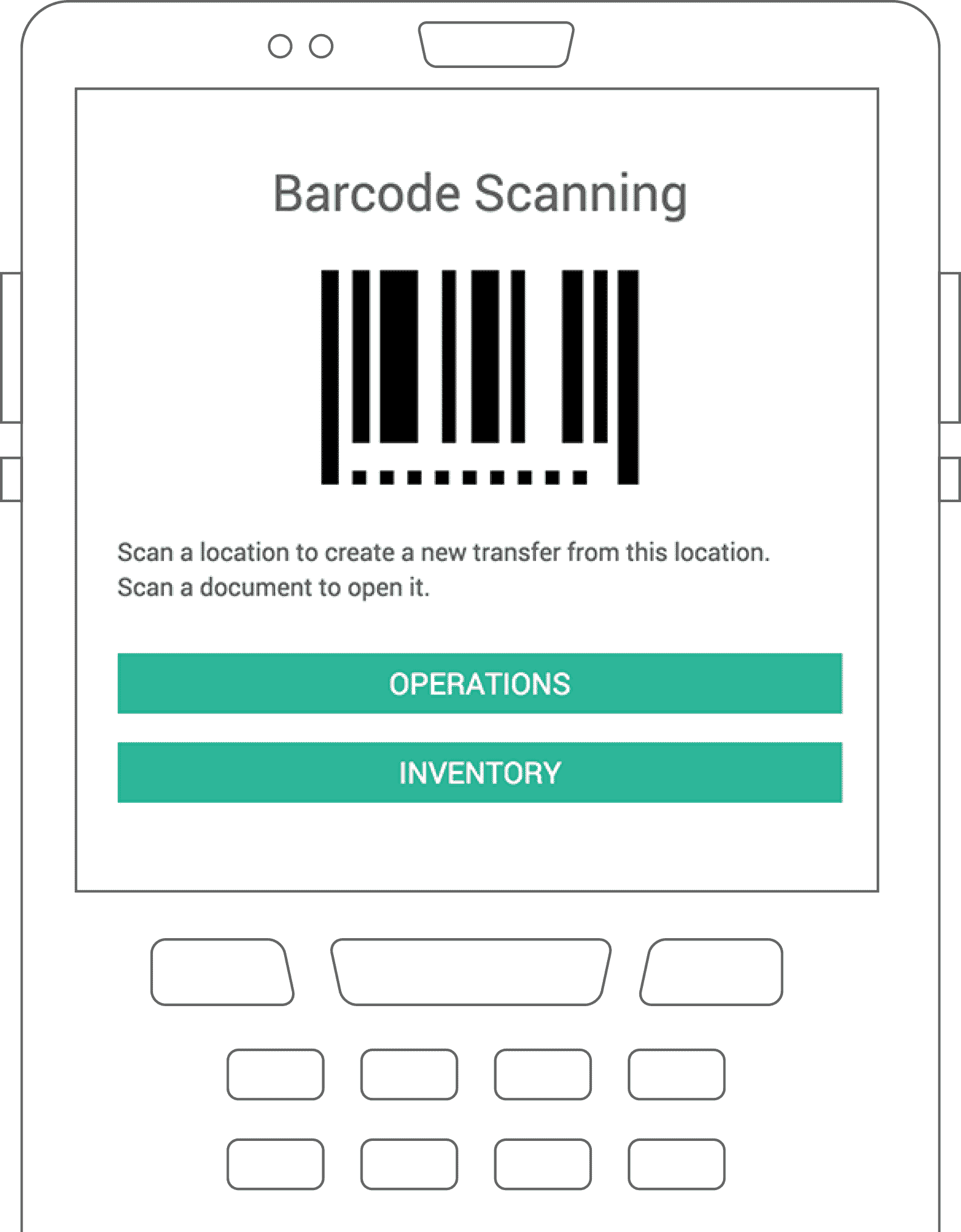 Un lecteur de codes-barres