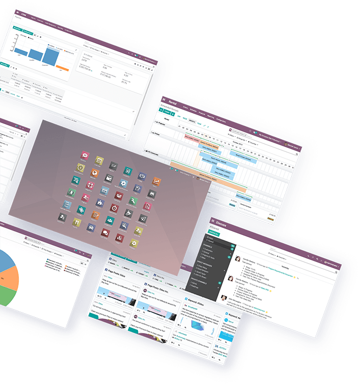 Odoo lead management software