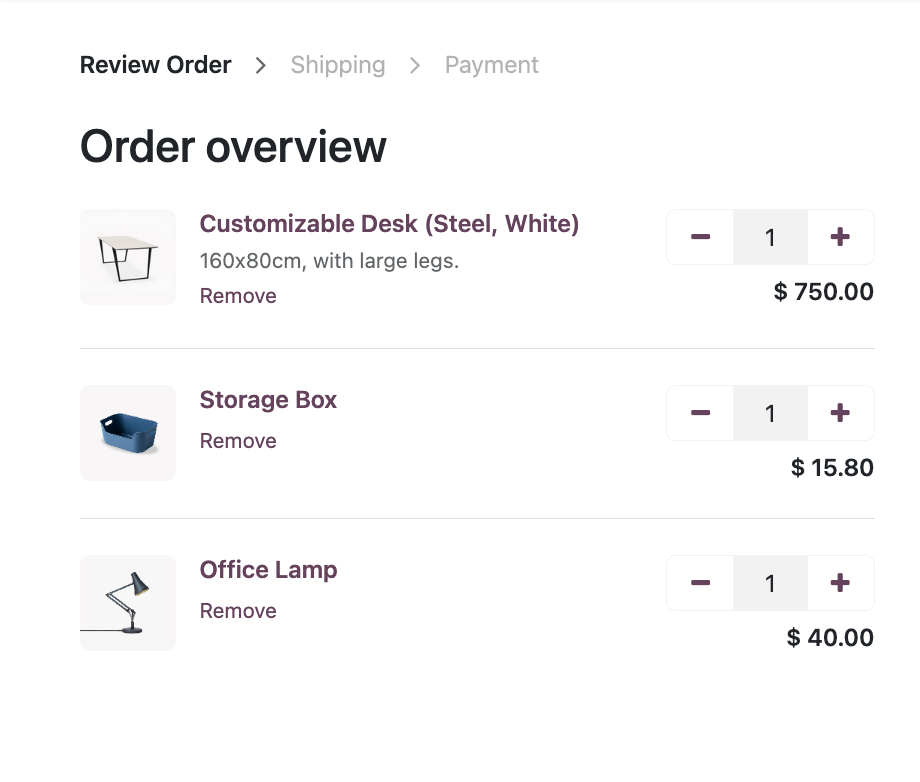 Odoo PoS shop - Free Store Management