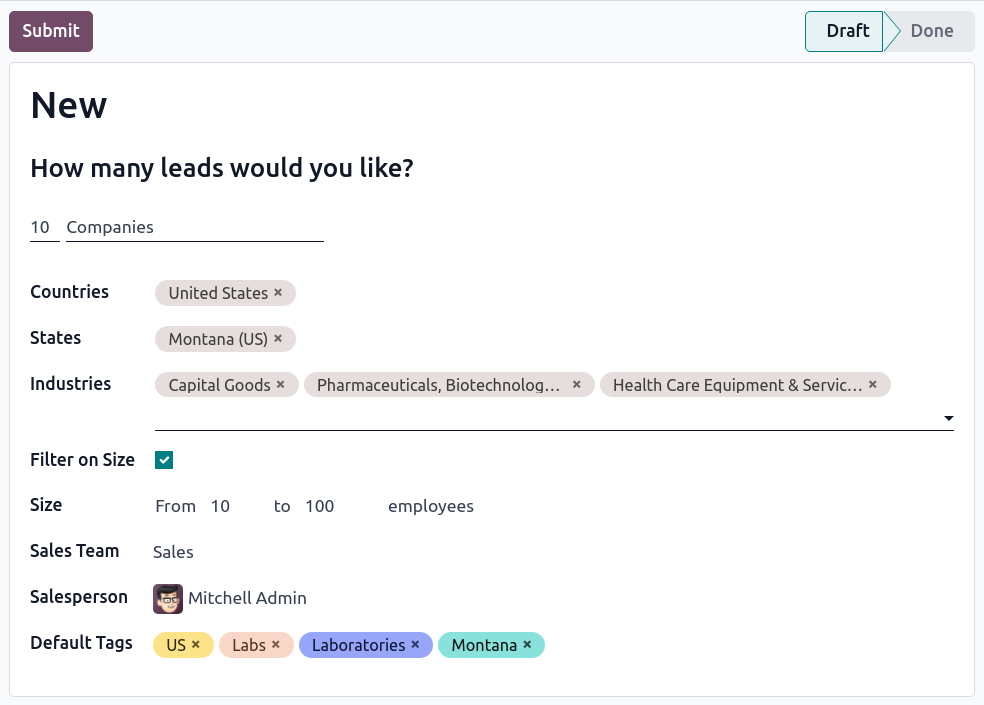 Sales Dashboard