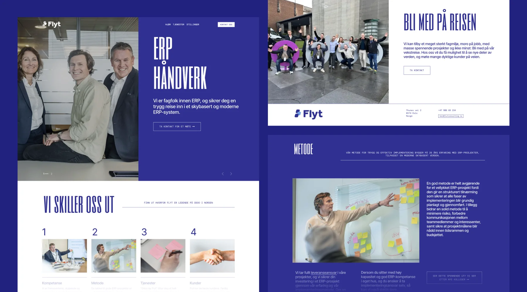 Website built with Odoo