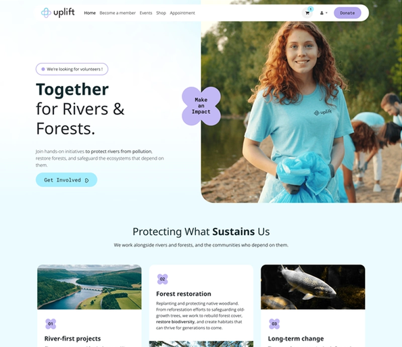 Website built with Odoo
