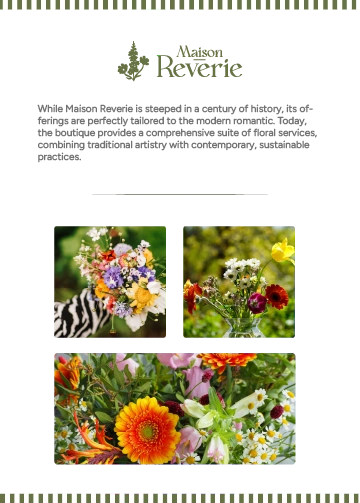 Quotation presentation page