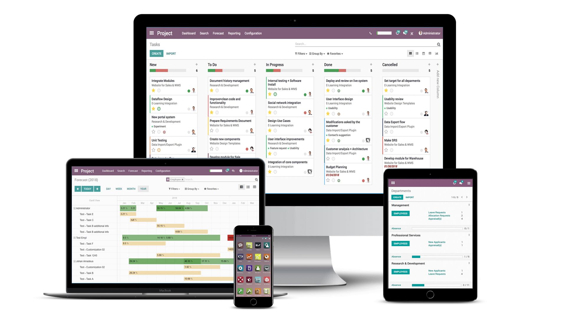 Odoo CMS - a big picture