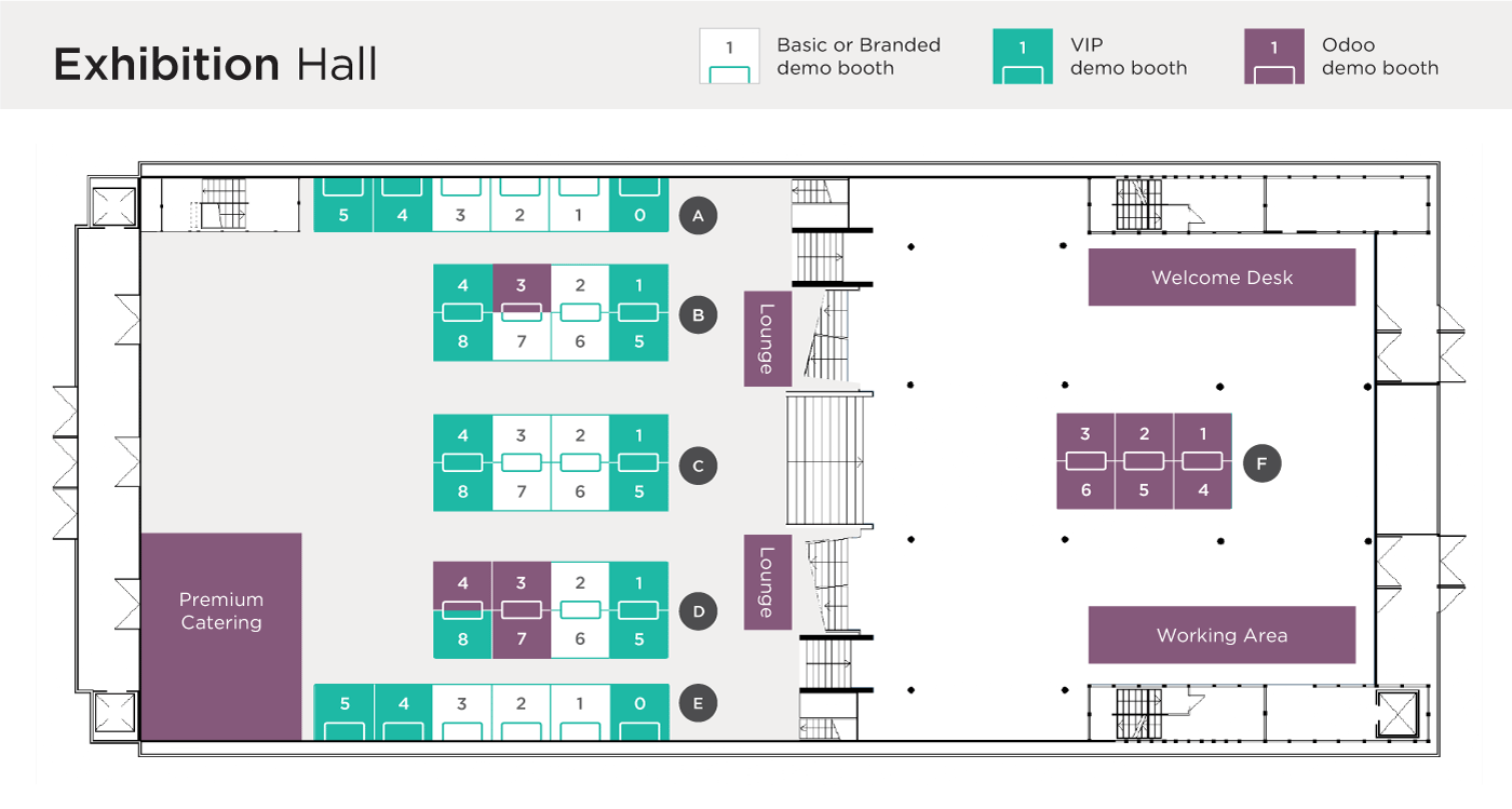 Odoo Experience 2018 • Floorplan