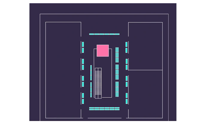 Mapa del évento - Zona de partners