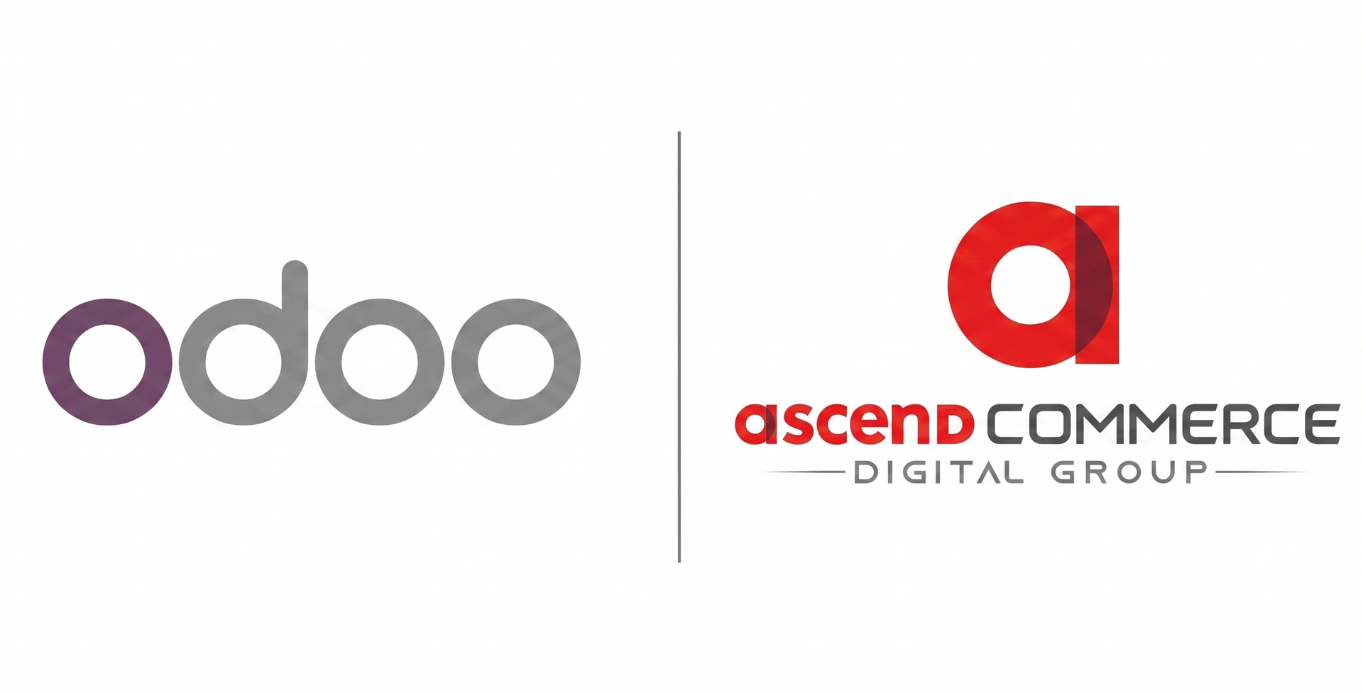 Odoo and Ascend Commerce logo