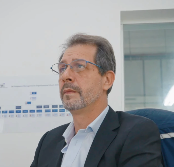 Max Meschini,  Deputy Managing Director of Meridionale Impianti Singapore (MISG)