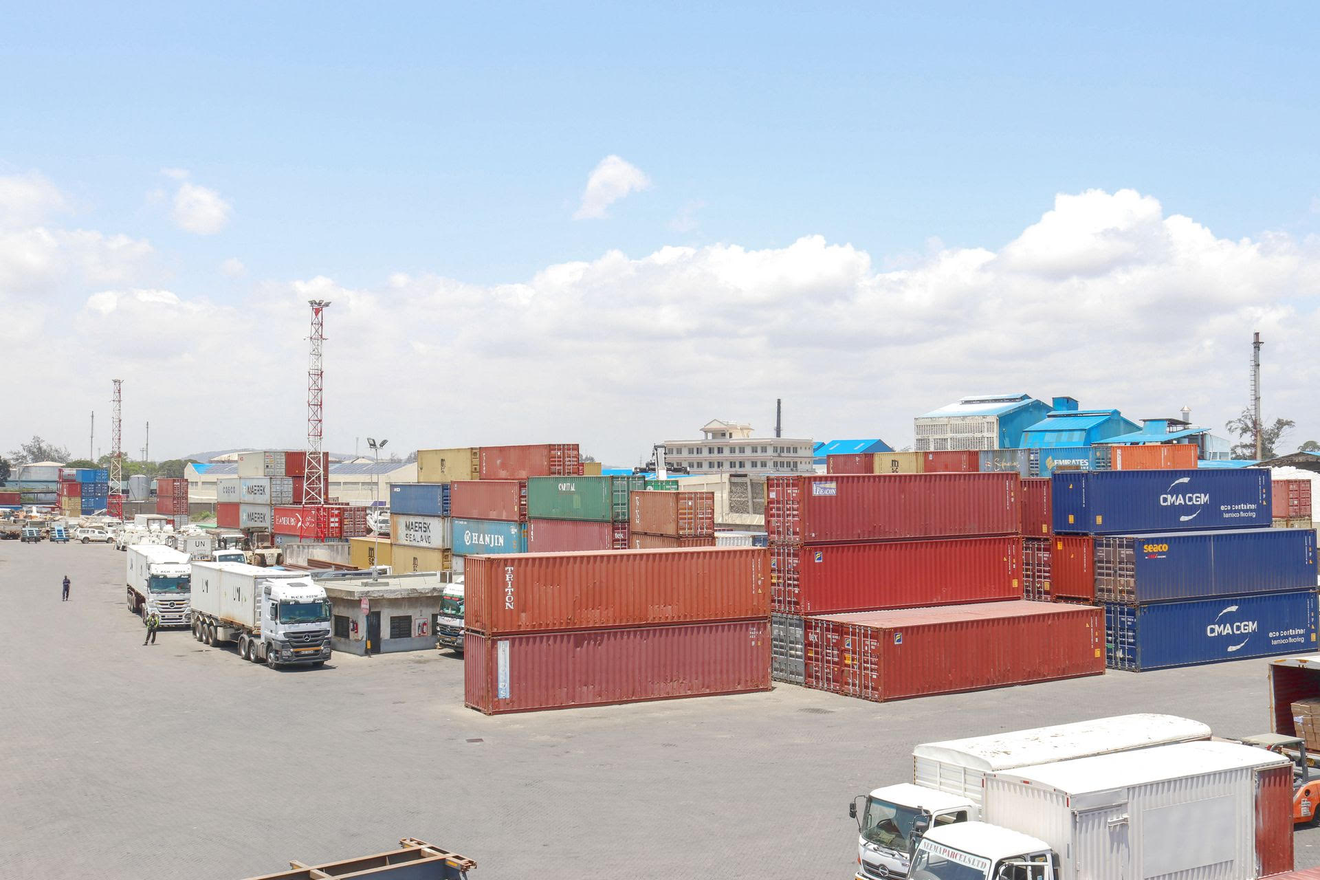 Transfreight Logistics Limited's site with cargos