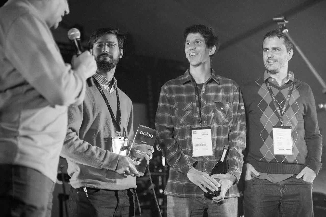 Adhoc receives the "Best Starter" award from Odoo