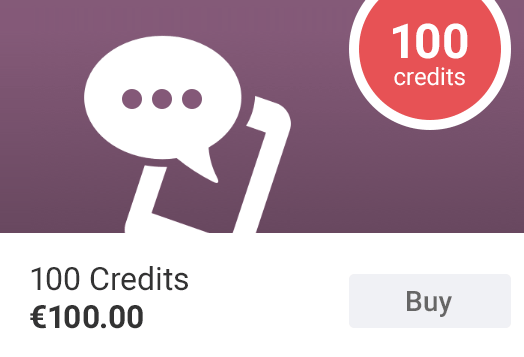100 créditos
