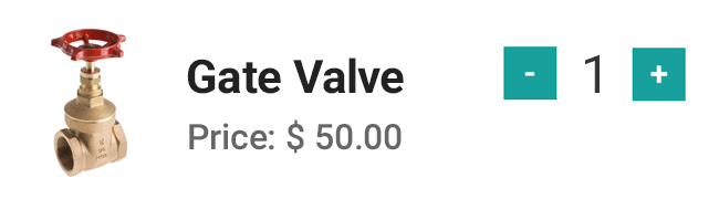 สินค้า: Gate valve