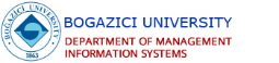 Bogazici University Department of Management Information Systems