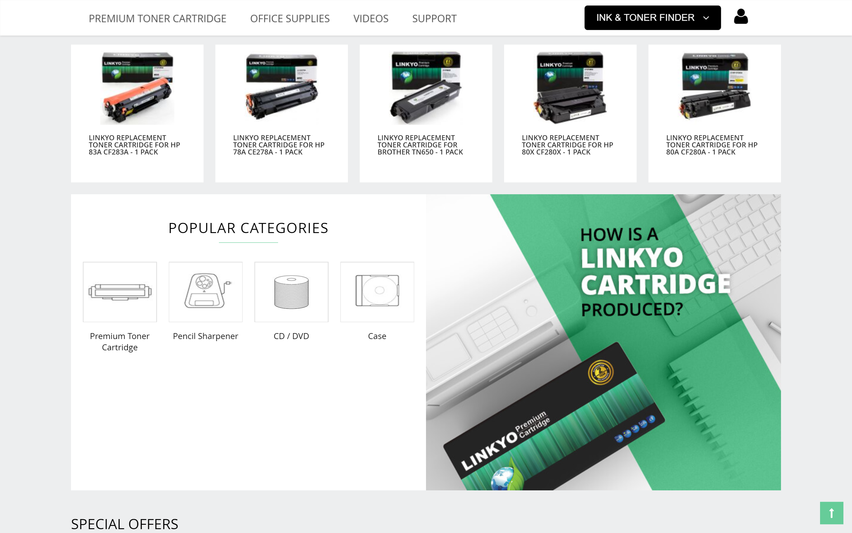 LINKYO Printer Toner Cartridge for sale