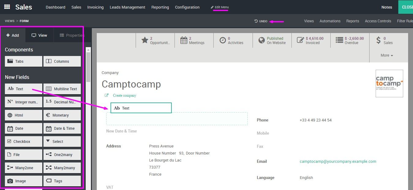 Odoo Online - a new version released in March! | Odoo