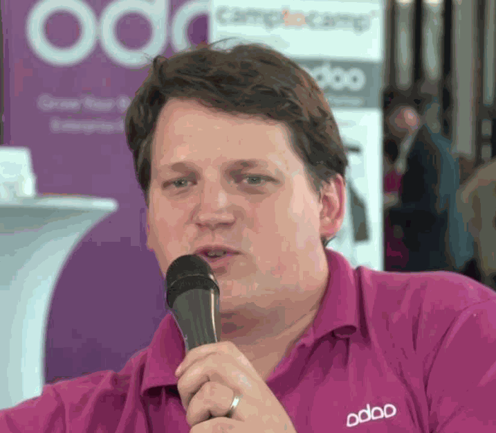 Odoo image and text block