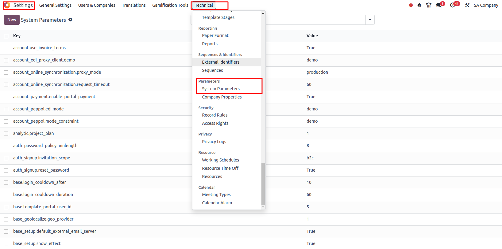 ir action report odoo