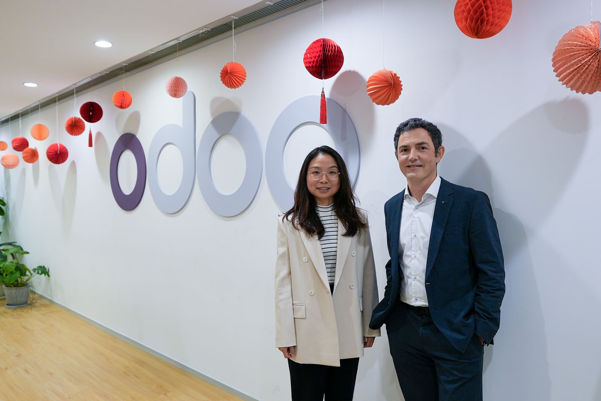 asi logistics managing director Igal Chreky at the Odoo Hong Kong office