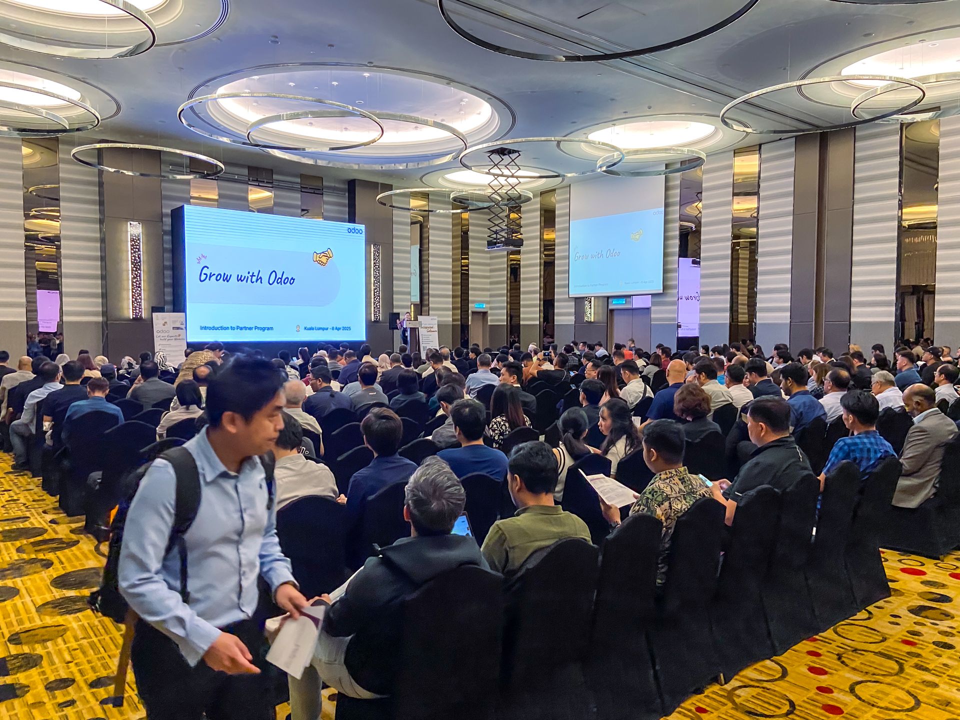 Odoo introduced the latest product version, Odoo 18, at Business Show 2025 Kuala Lumpur.