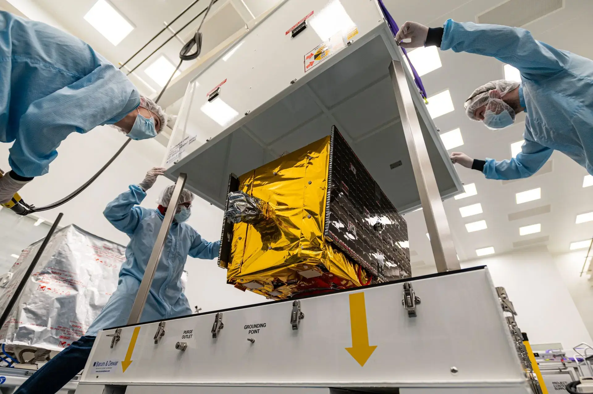 Aerospacelab's team working