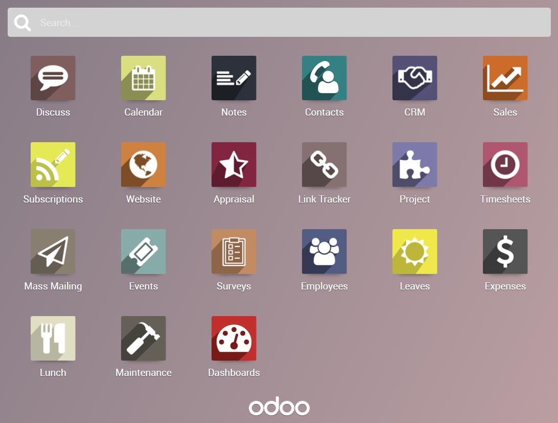 Odoo CMS - a big picture