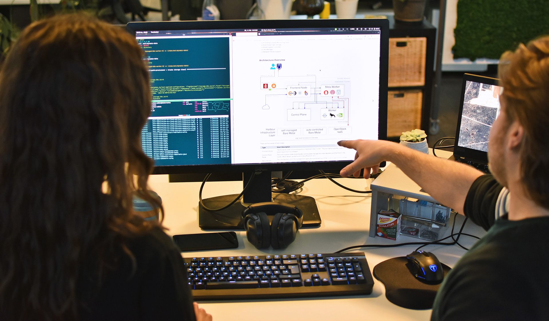 Cloud and Heat Team working together