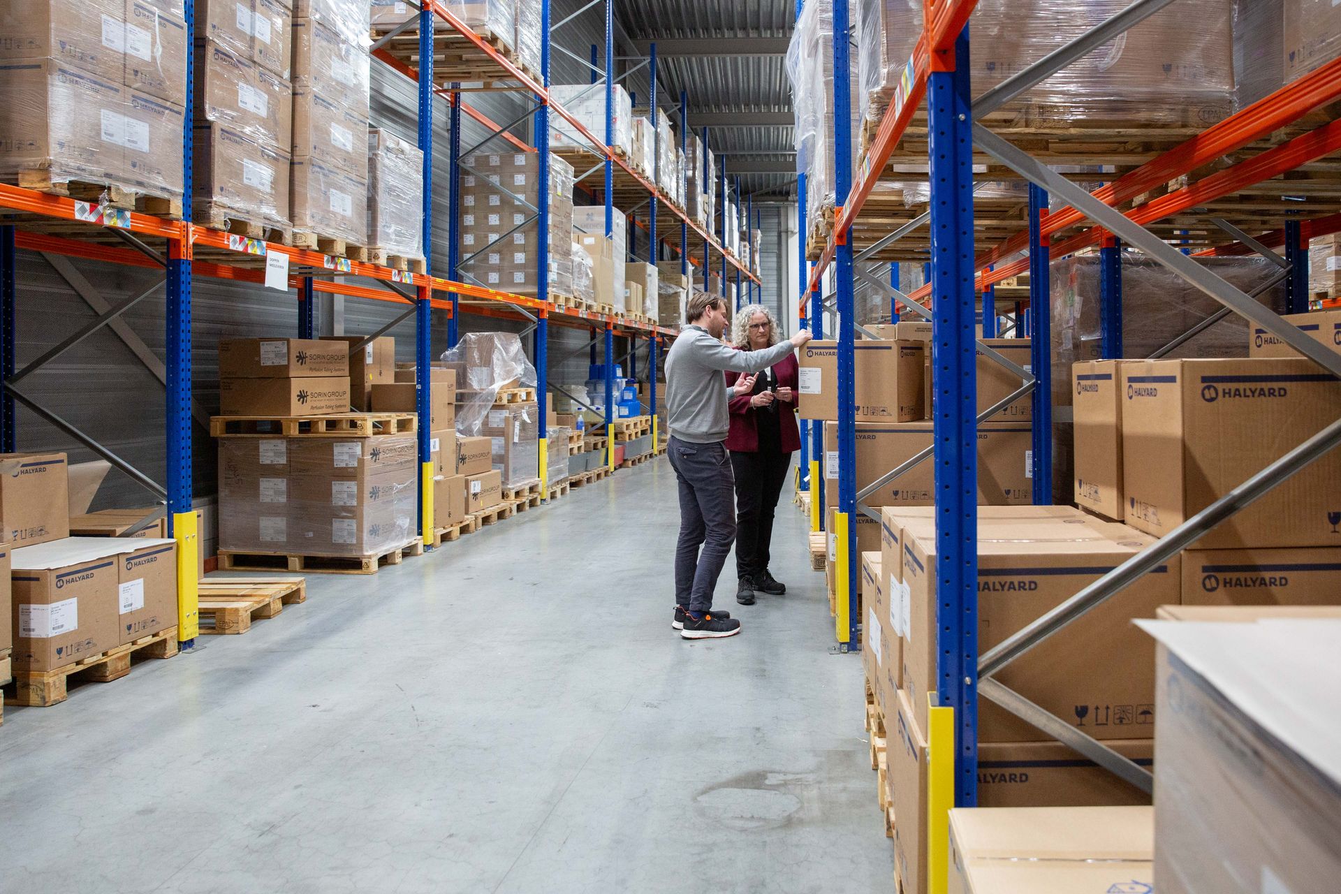 Zorgservice XL's warehouse