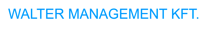 WALTER MANAGEMENT Korlátolt Felelősségű Társaság