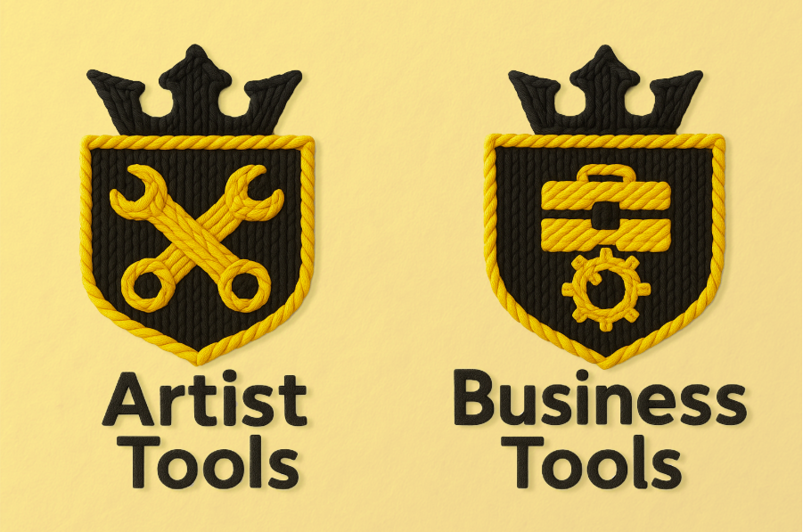 Artist Tools // Business Tools
