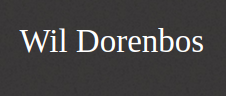 Wil Dorenbos Online