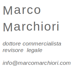 Consulenza Funzionale, Marco Marchiori