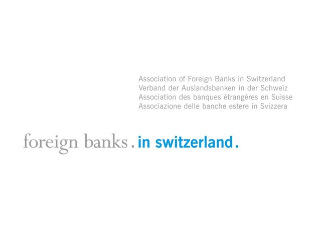 Association of Foreign Banks in Switzerland (AFBS)