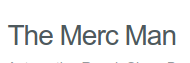 The Merc Man, Ebrahim Ayob